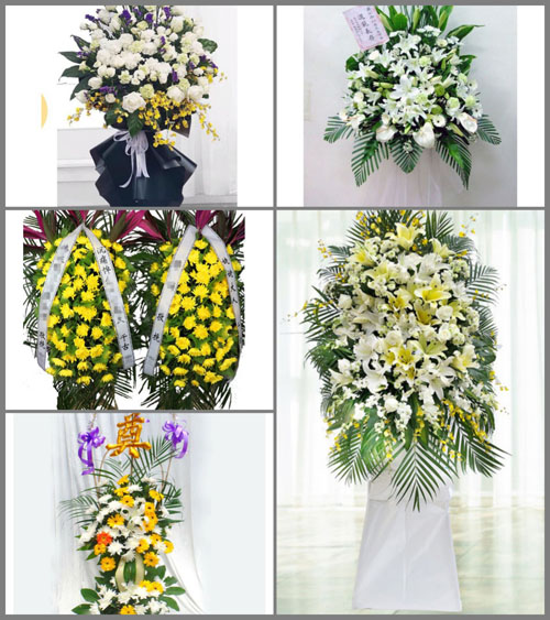 贵州毕节市金沙县马路乡白事花篮预定